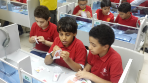 Clinical Nutrition Dep. Participates in Awareness Program at Al-Elm Al-Nafe School